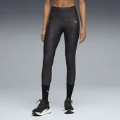 PUMA Run Velocity Printed Tights Women, Clothing, Black, XXL