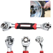 shumee 15505 univerzalni nasadni ključ z vrtljivim mehanizmom 48W1 8-19 mm večnamenski