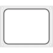 Hendi Matrični obrazec za Hendijev tesnilni stroj za pladnje brez delitve 227x178 mm - 805572