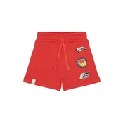 Otroške bombažne kratke hlače United Colors of Benetton rdeča barva, 3J68G901O