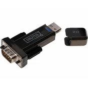 DIGITUS Adapter USB 2.0 tip A (M) - Serijski port (RS-232) 9pin (M) crni DA-70156 (OST01173)