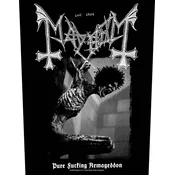 Mayhem Pure Fucking Armageddon Našitek za šivanje