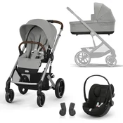 Cybex trio sistem Balios S Lux onebox, Stone Grey