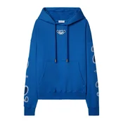 Modra jopa s kapuco Off-White