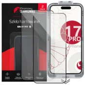 Novo kaljeno steklo Screen Samurai za Apple iPhone 17 Pro z okvirjem Easy Fit | 2 kosa