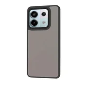 Infostyle Ovitek za telefon HaloFrost Xiaomi Redmi Note 13 Pro 5G/ Poco X6 5G Črna/PC + TPU silikon
