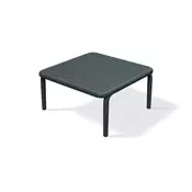 Prosperplast Konferenčna mizica BRENE 79,5 x 79,5 x 40,5 cm, antracitna, plastična
