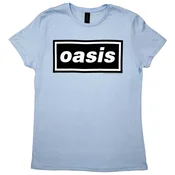 Oasis Decca Logo Light Blue L Ženske Majica