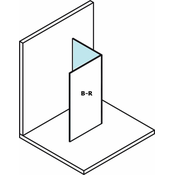Stranska plošča za namestitev na steno MODULAR SHOWER, za modul 2, 1200 mm, desna - 8.00 - Antidrop - 24 - MS2 - Polysan - MODULAR SHOWER - 120.00 - 2000.00