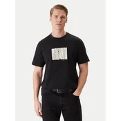 Calvin Klein Majica Maze Graphic LV04RE832G Črna Regular Fit