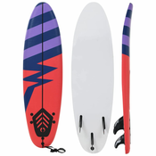 vidaXL Daska za surfanje 170 cm prugasta