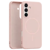 Velvet Touch MagSafe maska za Samsung Galaxy S24 - Roze