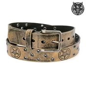 Pas rjavi Baphomet eye - LSF2 06