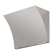 FLOS LED-stenna svetilka Pochette, siva, neposredna/posredna svetloba - Dnevna soba/jedilnica - Dizajn - Kovina