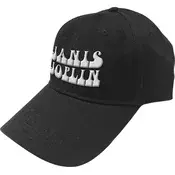 JanisJoplin White Logo BL Baseball Cap