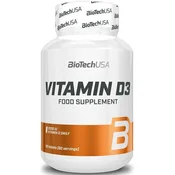 BioTechUSA Vitamin D3, 60 tableta