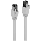 LINDY LINDY 47433 RJ45 omrežni kabel\, Patch kabel CAT 8.1 S/FTP 1.50 m siva 1 kos, (20419720)