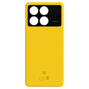 XIAOMI Xiaomi, Pokrov baterije za Xiaomi Poco X6 Pro Originalni servisni paket, Rumena, (5000221034)