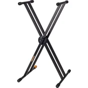 Hercules KS120B Zložljivo stojalo za klaviaturo Black (Kot novo)