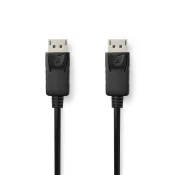 Nedis CCGB37014BK20 kabel za DisplayPort 2 m Črna