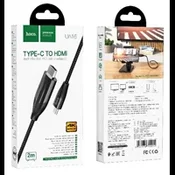 Hoco HDMI kabel UA16 Type C na HDMI 4K dolžina 2 metra