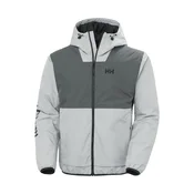 HELLY HANSEN Zunanja jakna ERVIK siva/svetlo siva/črna
