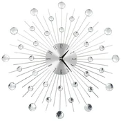Vidaxl Stenska ura s Quartz gibanjem moderen dizajn 50 cm