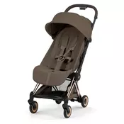 Cybex športni voziček Rosegold ogrodje Coya Style Platinum coconut brown