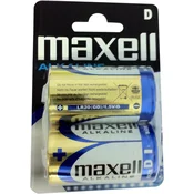 Maxell Baterija LR-20, 2 kos, alkalna