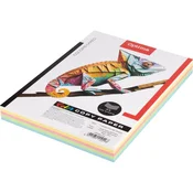 Fotokopijska papir u boji OPTIMA A/4 80 g Pastelna mješavina 5x50 listova/pak 130098