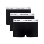 shumee Calvin Klein moški komplet treh črnih spodnjic, velikost L