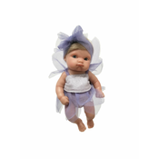 Antonio Juan 85210-1a Ljubičasta vila s plavom kosom - realistična beba lutka s metom