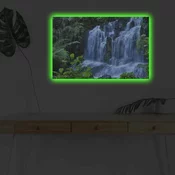 Opviq Slika na platnu sa LED osvetljenjem 45x70cm