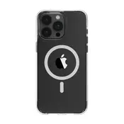 Maska Elemental s MagSafe za iPhone 15, prozirna, Devia