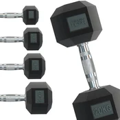 MONSTER Body Revolution šesterokotne uteži, par 4 kg, (5000278656)