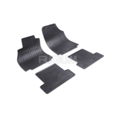 Rigum Tipske gumene patosnice za Renault Megane Hatchback 2009, Crne