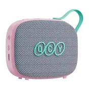 Bluetooth zvočnik QCY SP3 Bluetooth 6.0, 1200mAh, 5W - pink