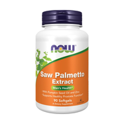 Saw Palmetto izvleček NOW (90 mehkih kapsul)