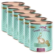 Terra Canis Grain-free? Rabbit with courgette, apricot & savory 6 x 800 g