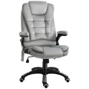 Homestar Pisarna stol masaža 68x72x110 cm siva