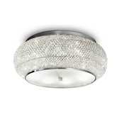 Ideal Lux – Kristalna stropna svetilka PASHA 10×E14/40W/230V
