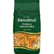 TESTENINA FUSILLI TRICOLORE DANUBIUS 400G