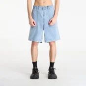 Kratke hlače Calvin Klein Jeans Linen Denim Utlity Shorts Blue XL