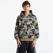 Mikina A Bathing Ape Sta Over Print 1st Camo Mesh Shark Cropped Fit Full Zip Hoodie UNISEX Green S