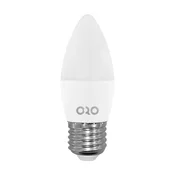 Žarnica ORO-E27-C37-toto-8W-WW 3000K