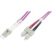 Digitus Opticki prespojni kabel [1x LC-utikac - 1x SC-utikac] 50/125µ Multimode OM4 5 m Digitus
