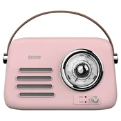 SAVIO SAVIO RS-03 prenosni radio, roza