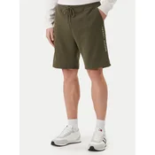 Tommy Hilfiger Športne kratke hlače UM0UM03452 Zelena Regular Fit