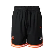 NEW ERA Hlače MLB NEYMET  oranžna / črna / bela