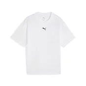 Womens Puma Essentials Boxy Tee Youth, White, Size 11-12Y, Age